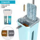 Mop DuoClean 360° - Limpa e Seca sem Sujar as Mãos