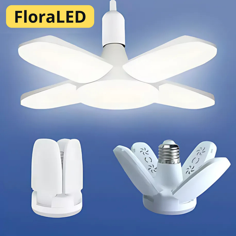 FloraLED - Lâmpada LED Dobrável