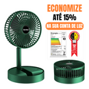 Ventilador Brisa Portátil - Silencioso Inteligente Com Controle Remoto