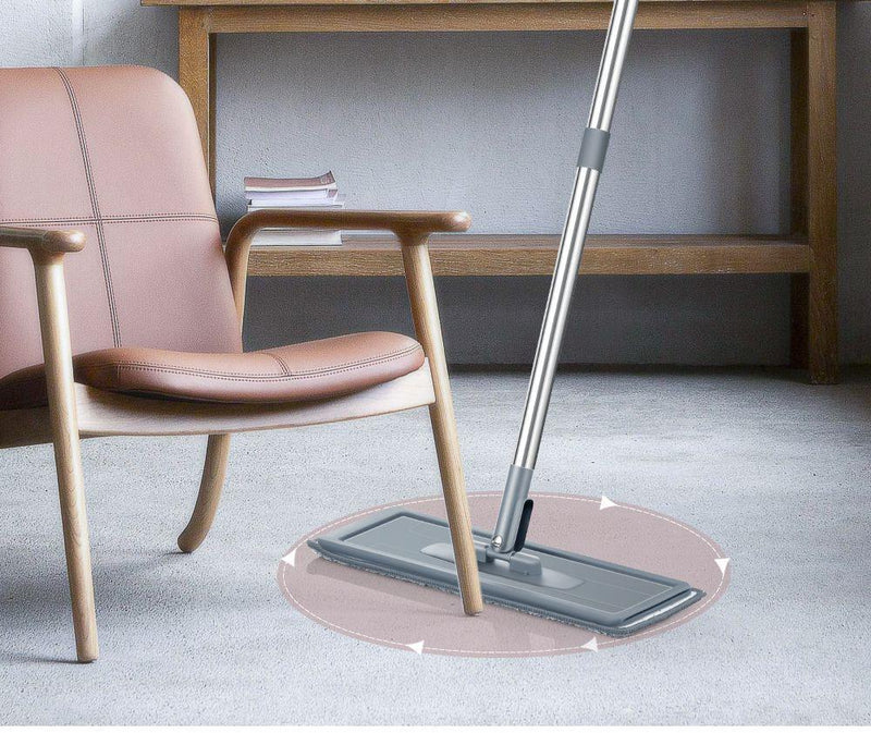 Mop DuoClean 360° - Limpa e Seca sem Sujar as Mãos