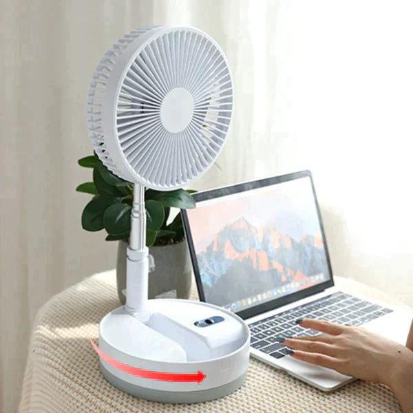 Ventilador Brisa Portátil - Silencioso Inteligente Com Controle Remoto