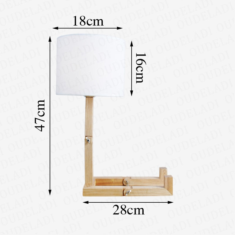 Companheiro de Luz – Luminária Articulada em Madeira