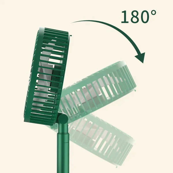Ventilador Brisa Portátil - Silencioso Inteligente Com Controle Remoto